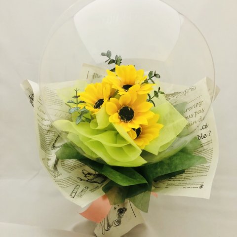 【お誕生日／お祝い】バルーンフラワー 花束　バルーン花束