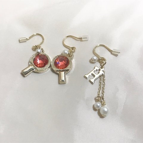 ピアス(フック式)〜3点セット(2Way)・限定販売3セット