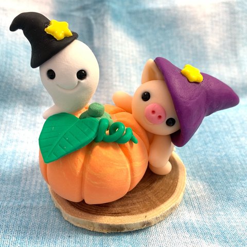 ☆ブタちゃんのハロウィン(受注生産)