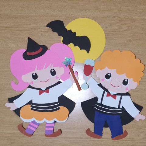 壁面飾り ハロウィン 仮装 A-1