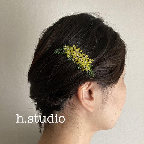 【受注生産】ミモザのヘアコーム