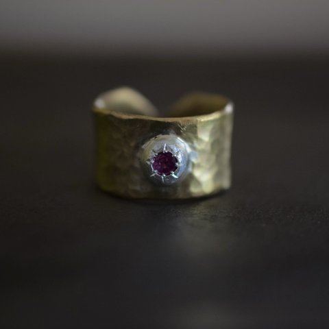 amulet ring (ルビー)