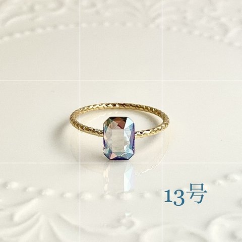 Minette☆ スワロフスキー 指輪　RING016   13号　