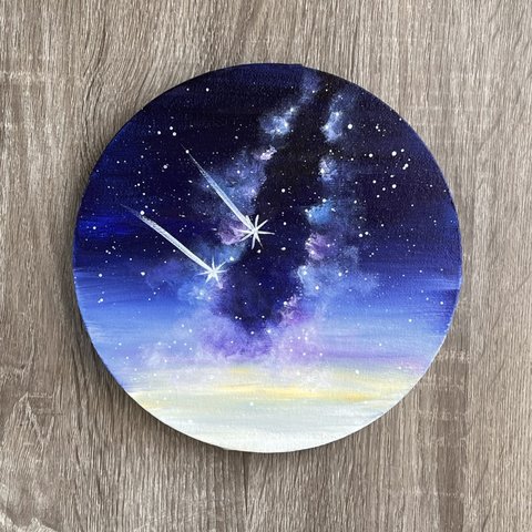 アクリル画《原画》✴︎ 夜空のshooting star ✴︎