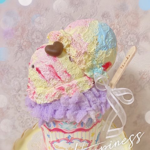 ふわふわ♡ゆめかわアイスクリームフローズンスクイーズ