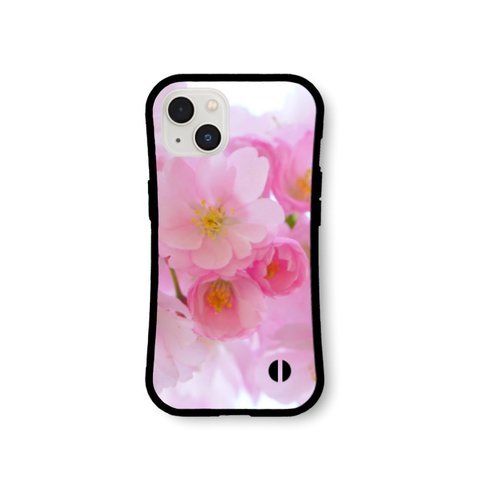 桜13  グリップケース iPhone15 iPhone14 iPhone13 iPhone12 iPhone11 iPhoneSE2  iPhoneSE3