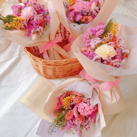 受注生産可♡ギフト用ブーケ💐　母の日　誕生日　記念日