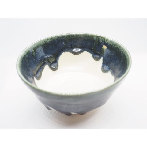 Dropping Rice bowl 流れる青緑のどんぶり2