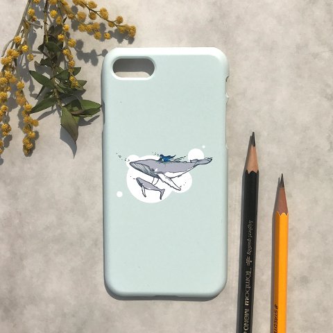 【iPhone7】クジラ　iPhoneケース
