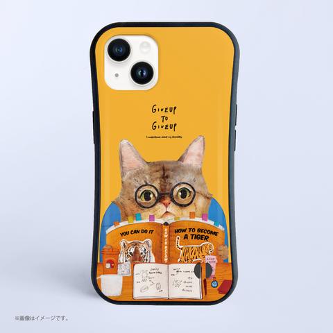 「トラになりたいネコ」耐衝撃グリップiPhoneケース