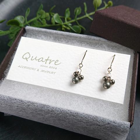 パイライト【Pyrite】 キャトルピアス