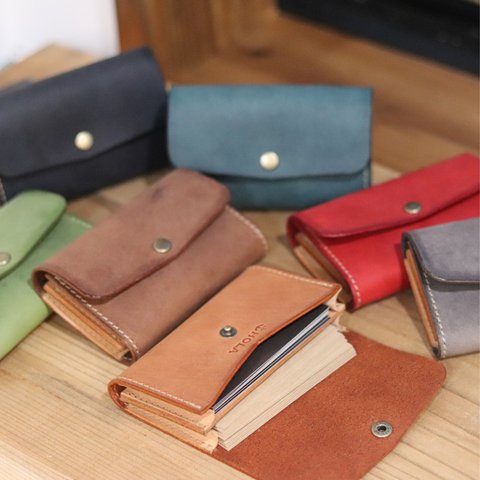  CARD CASE 50 バイカラー 名刺入れ 