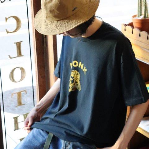 【MONK Tshirt Navy】SIZE S