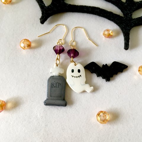 Happy Halloween🎃ハロウィン ピアス イヤリング ❼