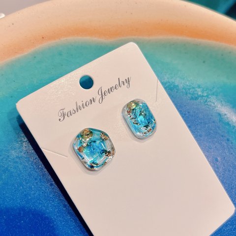 ✴︎〜blueocean pierce〜✴︎ブルーオーシャンピアス〜海を感じるピアス