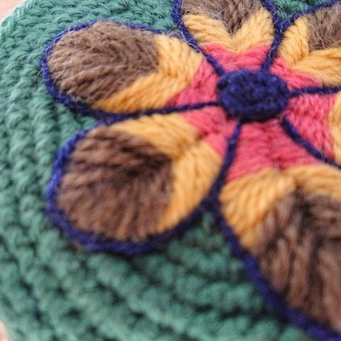 南米ペルー刺繍の小銭入れ