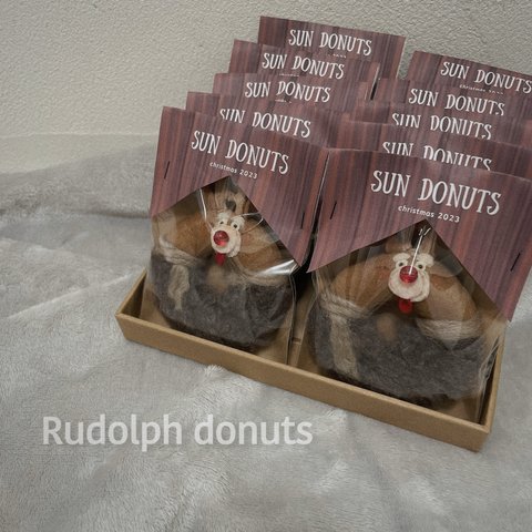 Rudolph donuts