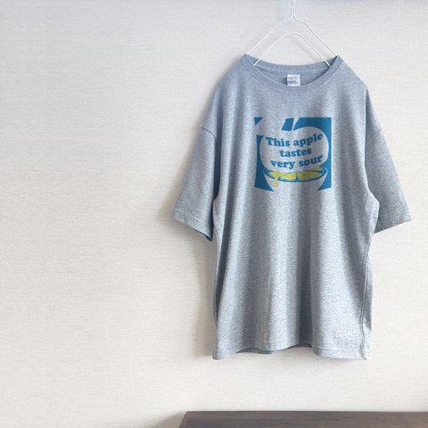 レモンりんご　Tシャツ（グレー）