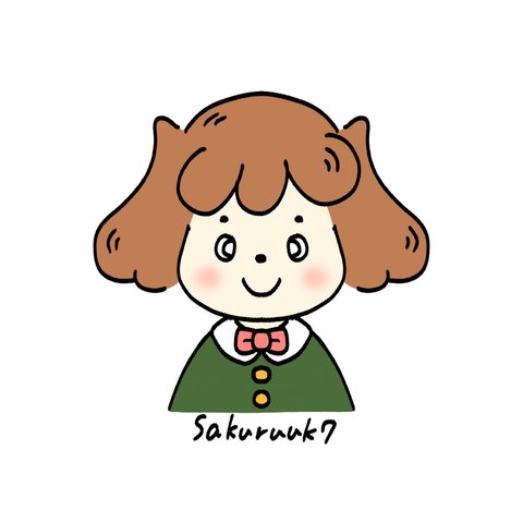 似顔絵イラスト(1人用)(上半身)　ーSNSアイコンver.ー