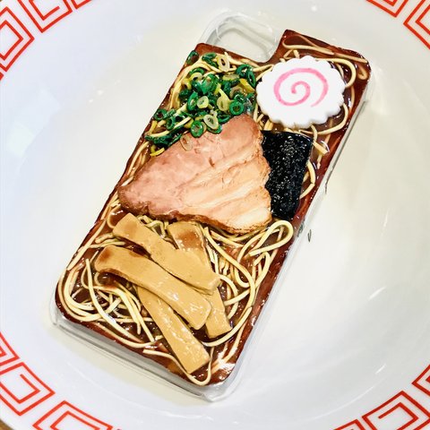 iPhoneケース7  8  SE共通【ラーメン】