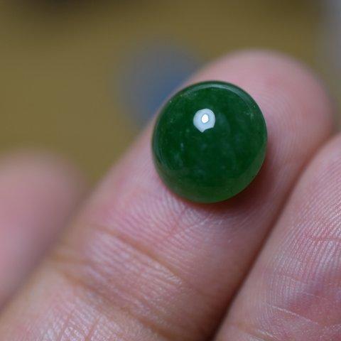 RS5-94 上品 宝石質 深緑 ミャンマー産天然 A貨 本翡翠 ルース 裸石 硬玉 ジェダイト
