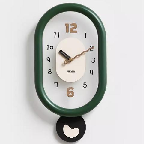 Noridongsan クリーム風 掛け時計 リビング シンプル 時計 アイデア時計