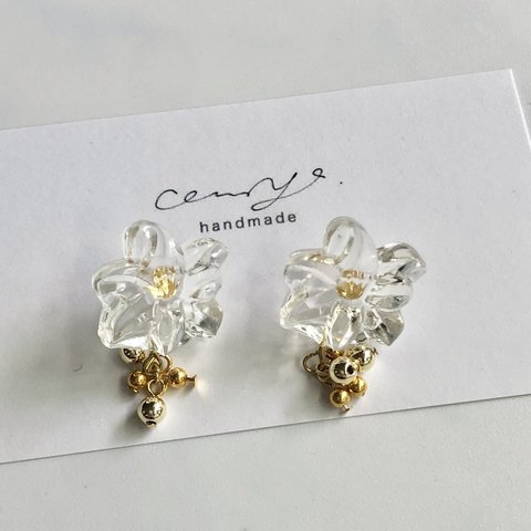 Amaryllis pierce/ earring