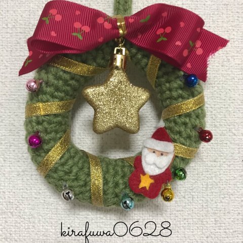 🎄ミニミニクリスマスリース🎄(D-80)