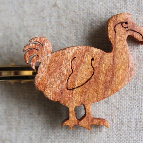 木製ドードー鳥ネクタイピン