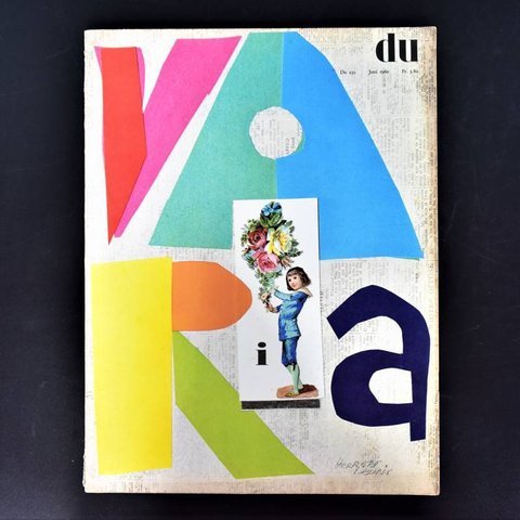 古い雑誌/du/1960年/6月号/No.232/ミラノ・イタリア/表紙 ヘルベルト・ロイビン/文化/チューリッヒ/ドイツ語