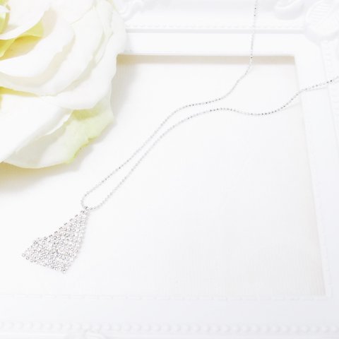 【Swarovski】スワロフスキークリスタルファインネックレス