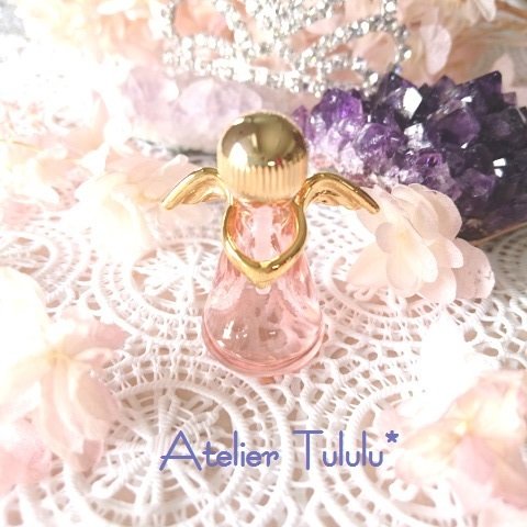 WISHOIL♡Atelier Tululu*オリジナル♡ Happy Story☆ブレンド＊ハートエンジェルピンク2.5ml☆ヒーリング付★ウィッシュオイル★wish oil アロマ