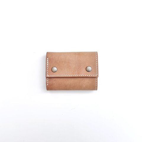 mini wallet  Alaska camel コンパクト財布
