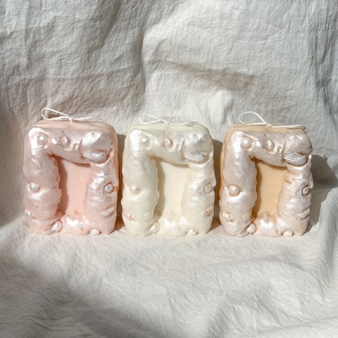 foam mirror candle ~ フォームミラーキャンドル