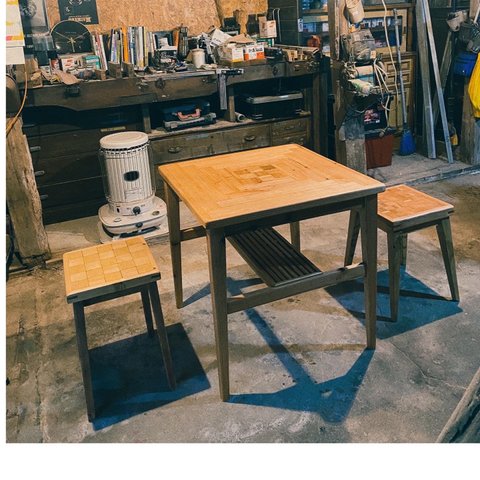 杉のdining table☆natural wood