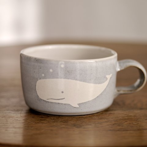 クジラのスープカップ