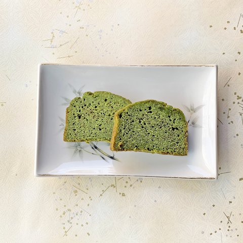 米粉の抹茶パウンドケーキ６枚セット【クリックポスト送料無料】