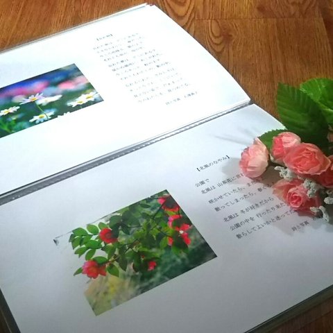童謡詩集 18篇・【笑顔の悲しさ】Ａ４サイズアルバム