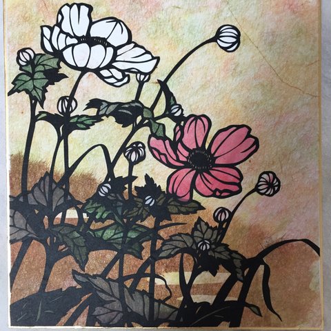 切り絵 野の花