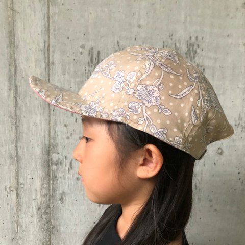 秋物小物〜リバティ柄CAP(残り1点限定)