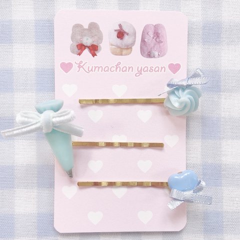 🎀hairpin set🎀　パティシエみならい