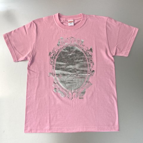 MIRROR Tシャツ（S/XLサイズ）ピンク