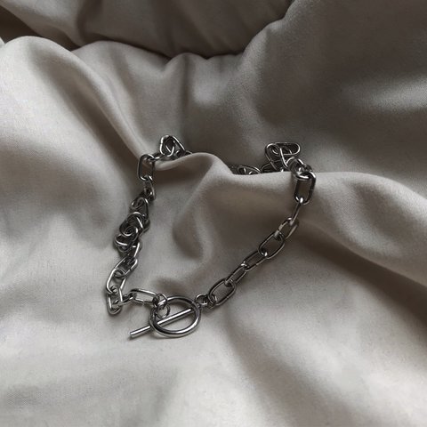 stainless chain choker