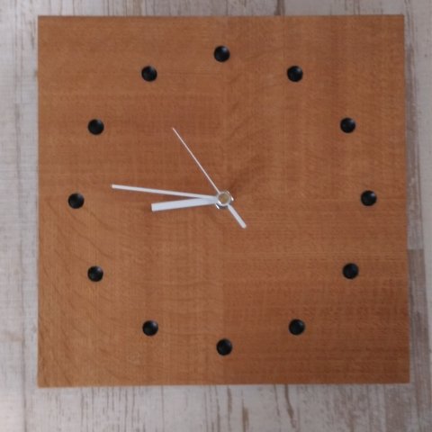 木製壁掛け時計