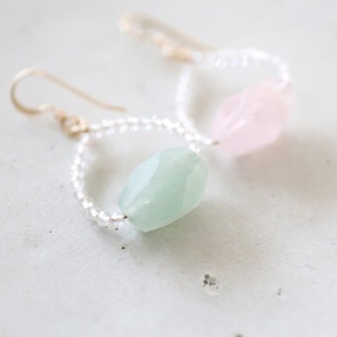  14KGF pastel color pierce [kgf0616]