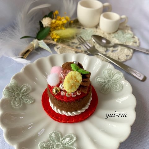 【SALE】 🍰ペット用❤︎フェルト帽子