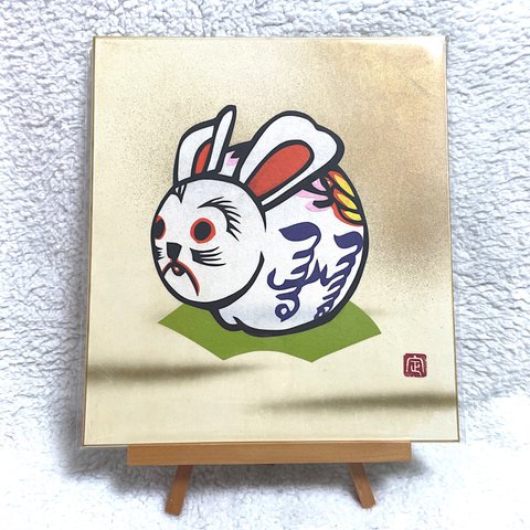 【切り絵】 干支の切り絵　卯③