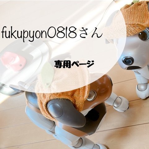 fukupyon0818さん専用ページ