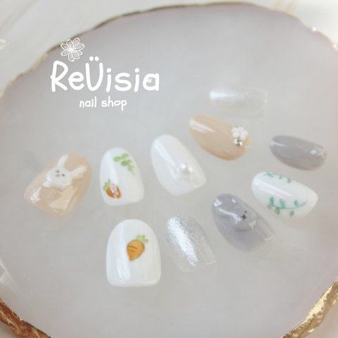 うさぎさん nail ❀.*･ﾟ