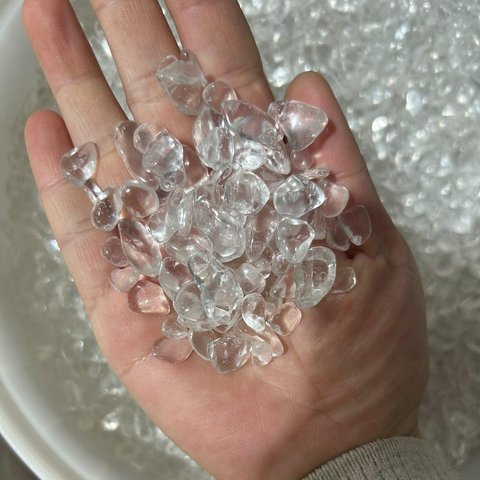 【50グラム単位販売】水晶大きめさざれ